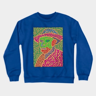 Van Gogh - Portrait Pop Art Style Crewneck Sweatshirt